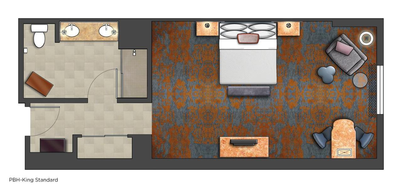 Chambre Lit King-Size Deluxe (Coupe file Universal Express Unlimited Gratuit Inclus)