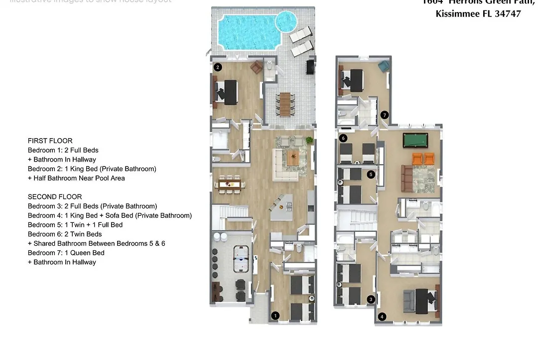 7 Bedrooms 65 Bathrooms Solara 1604 Hg-1