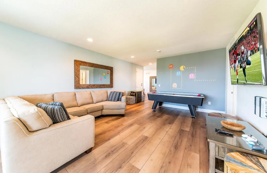 Spacious Home By Rentyl Near Disney With Private Pool, Movie Room, Air Hockey Table & Resort Amenities - 530B-1