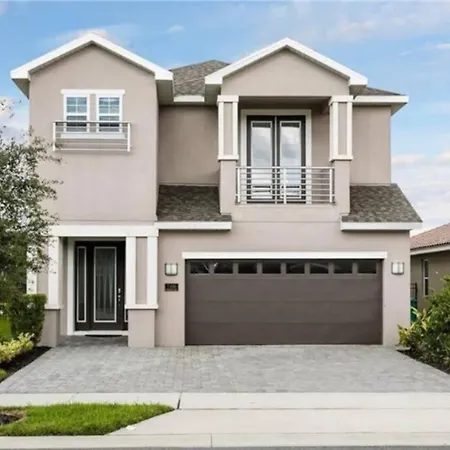 Luxurious Modern Villa Near Disney With Theater, Pool And Spa In Encore Resort At Reunion-3