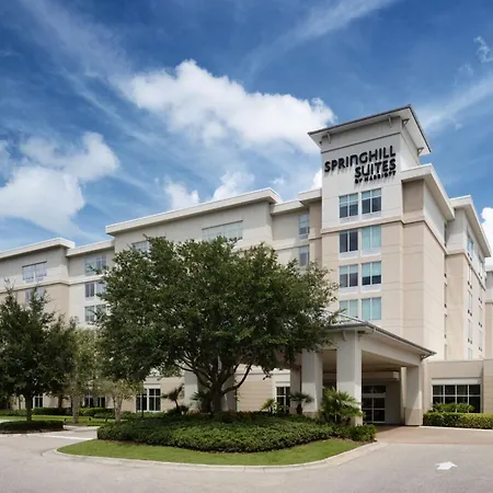 Springhill Suites By Marriott Orlando At Flamingo Crossings Town Center-Western Entrance-2