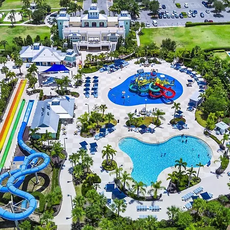 Splendid Home With Private Pool, Loft Area, Waterpark & Resort Access Near Disney At Encore Resort - 7619Br-2