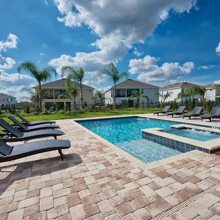 Grand Home Near Disney With Private Pool, Media And Themed Rooms With Waterpark & Resort Access At Encore Resorts Reunion - 360Bu-2