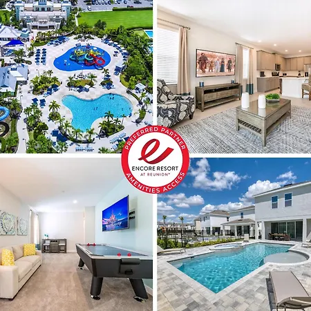 Cozy Home With Private Pool, Air Hockey Table Near Disney With Waterpark & Resort Access At Encore Resort - 7702Gr-2