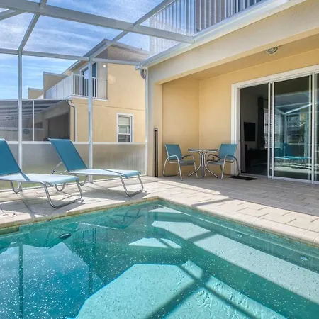 Pleasant House With Private Pool Near Disney-3