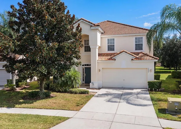 6Br/4B Windsor Hills Villa, Pool & Game Room, 2 Miles From Walt Disney World