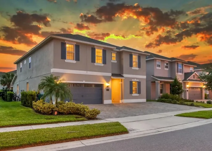 Spacious 8 Bdr Family Home With Arcades And Free Pool Heat Orlando acceptant les animaux