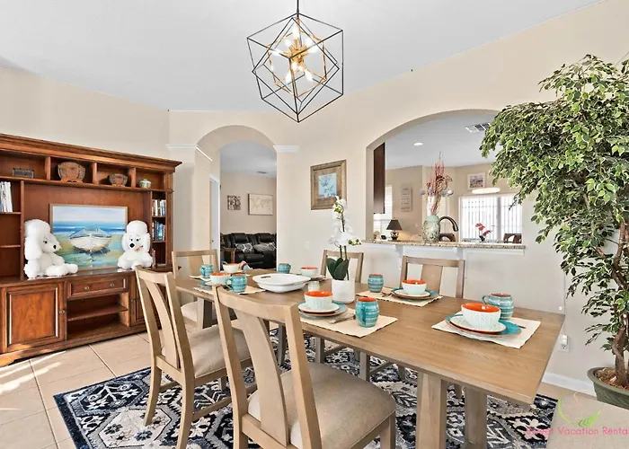 Facing The Lake, Corner Beauty Villa W Pool -2Mi To Disney - Grand Opening