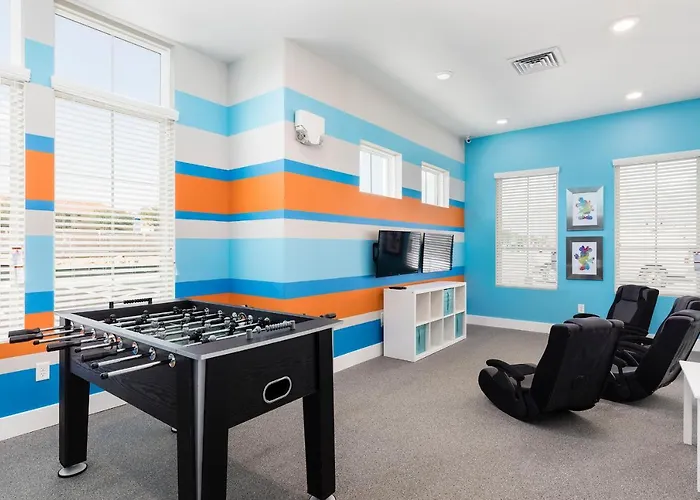 5 Bedroom 6 Ba Villa 5 Min To Disneyworld Hot Tub Bbq