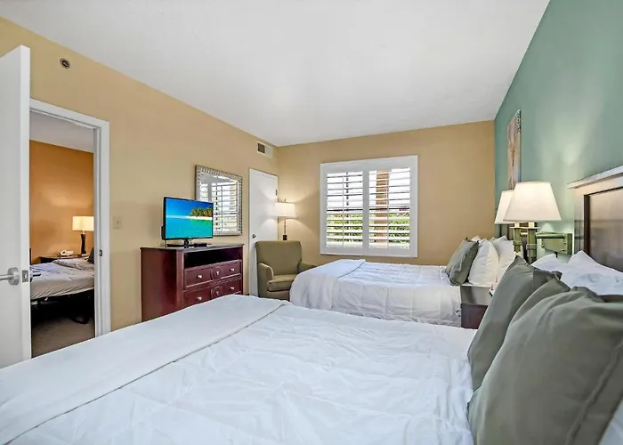 Near Disney - 1Br With Two Queen Beds - With Shared Pool And Hot Tub! Orlando