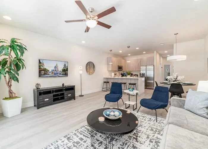 Private Pool Villa Family Retreat Near Disney World Orlando acceptant les animaux
