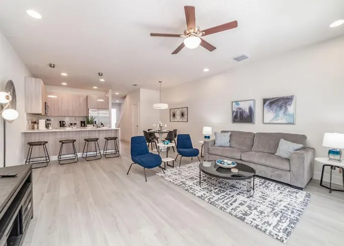Private Pool Villa Family Retreat Near Disney World Orlando acceptant les animaux