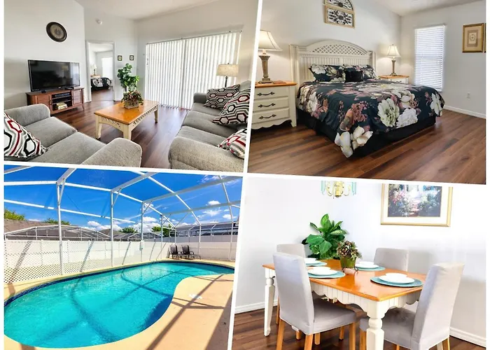 Clear Creek 3 Bedroom Home Private Pool 15 Min To Disney