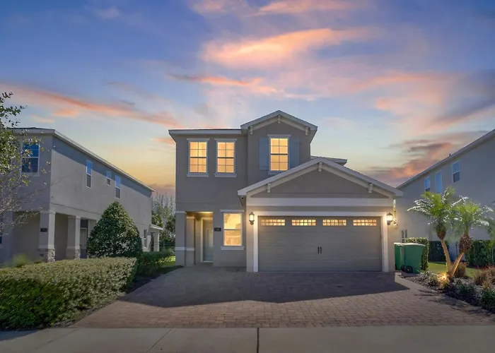 Stylish 4 Bedroom Pool Villa In Encore Near Disney By Be Our Guest Homes Orlando