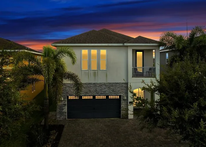 Fantastic New Mansion At Disney World Spa&Pool Orlando que aceita animais de estimação
