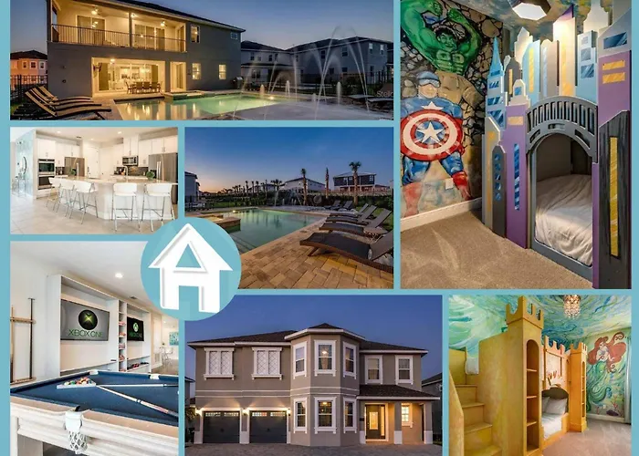 Encore Resort 11 Bedroom Home With Pool 2117
