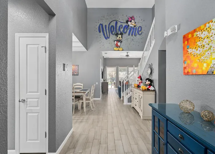 Huisdiervriedelijke Luxury 5Br Villa Near Disney, Private Pool & Game Room Orlando