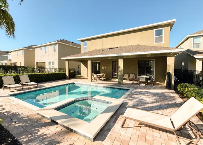 Spacious Home With Private Pool Near Disney With Water Park Resort Access At Encore Resort - 751La