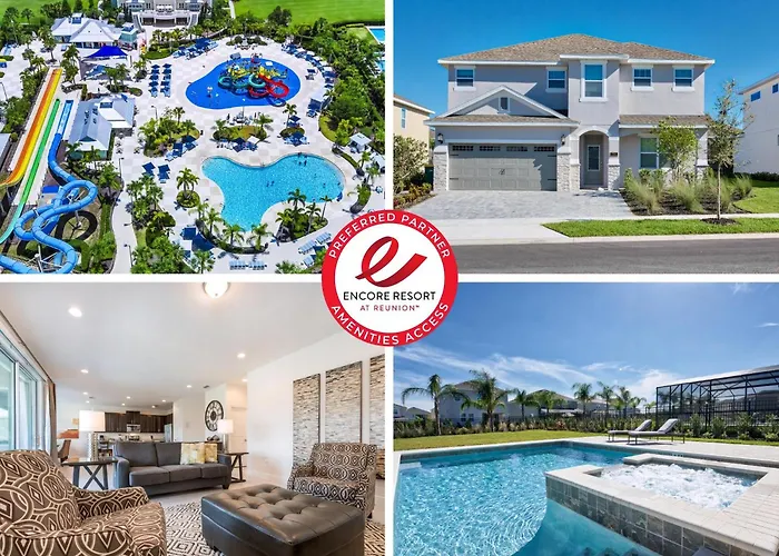 Outstanding Home With Private Pool Near Disney With Waterpark & Resort Access At Encore Resort - 7731Ff