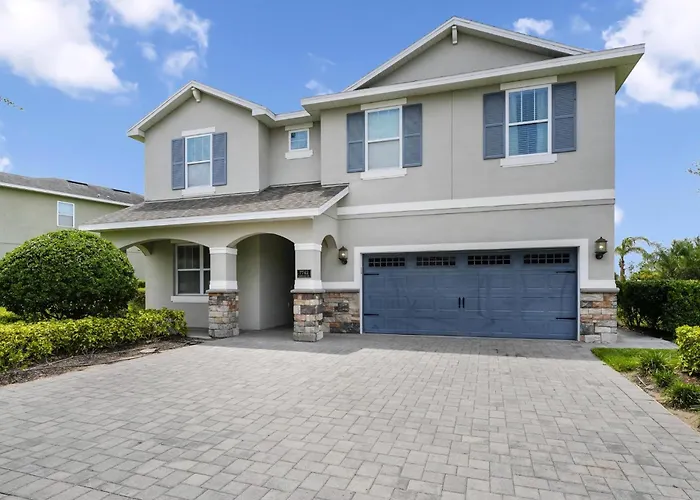 Striking Home With Games, Outdoor Kitchen Near Disney With Waterpark & Resort Access At Encore Resort - 7742Ff