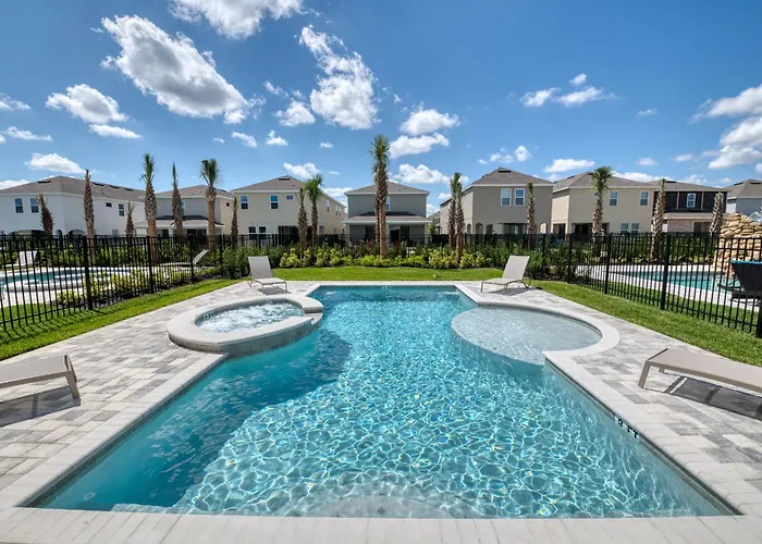 Fabulous Home With Private Pool, Air Hockey Table Near Disney With Waterpark & Resort Access At Encore Resort - 7704Gr