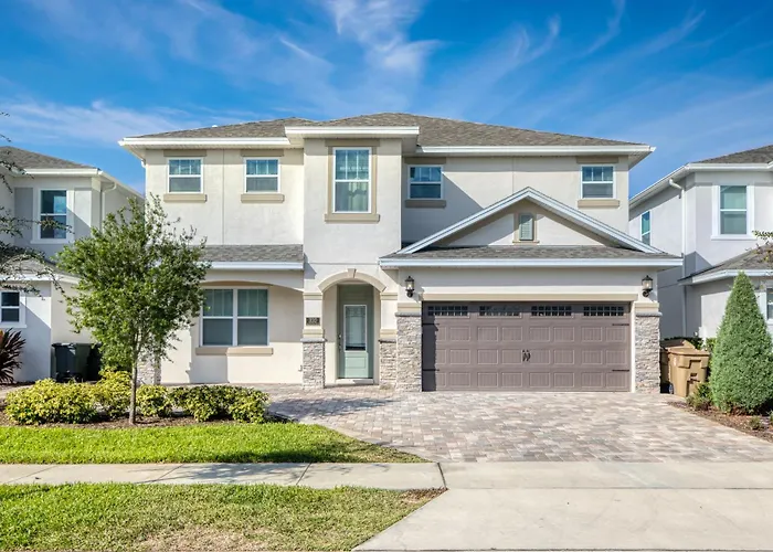 Chic Home With Private Pool, Game Room And Waterpark & Resort Access Near Disney At Encore Resorts Reunion - 320Au