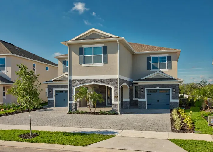 Exquisite Home With Theater, Themed Rooms Near Disney With Waterpark & Resort Access At Encore Resort- 7664Ff
