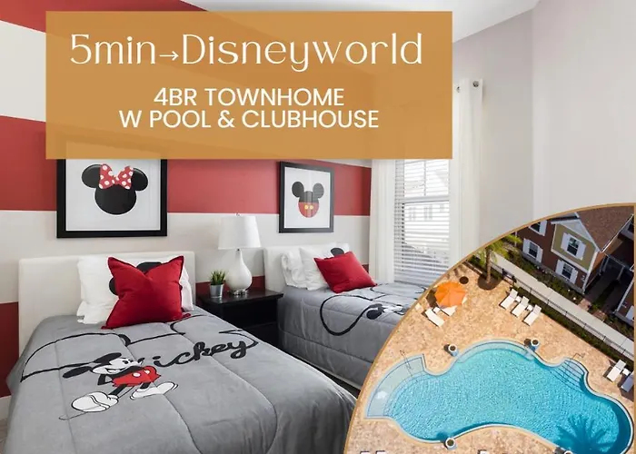 Fantastic Townhome 5Min Disneyworld 134