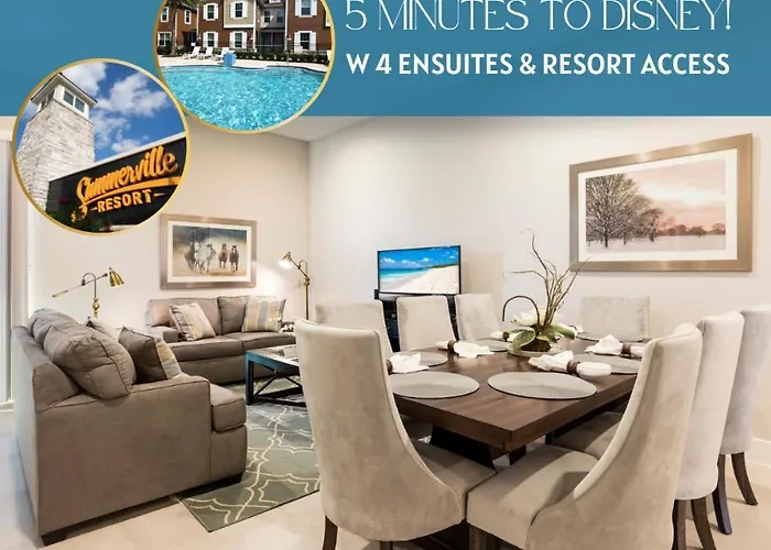 Cozy Villa 5 Min To Disney W Bbq, Smv104