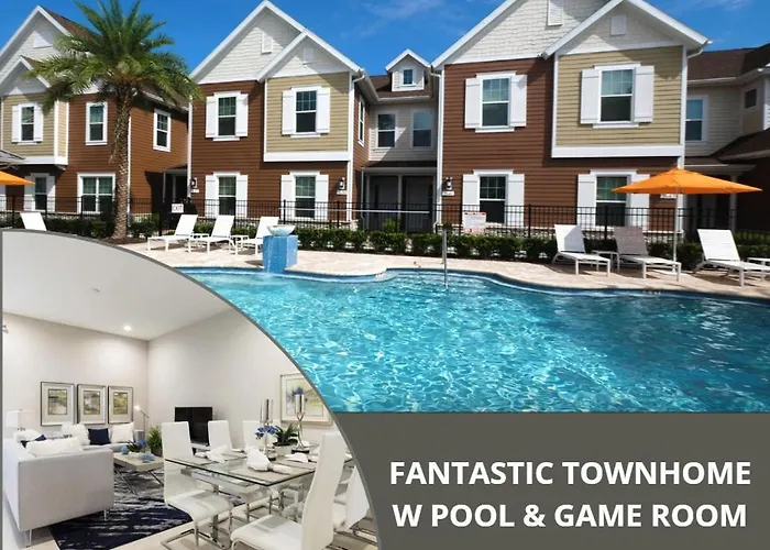 5Min Disney Fantastic Townhome, Bbq 116 Orlando