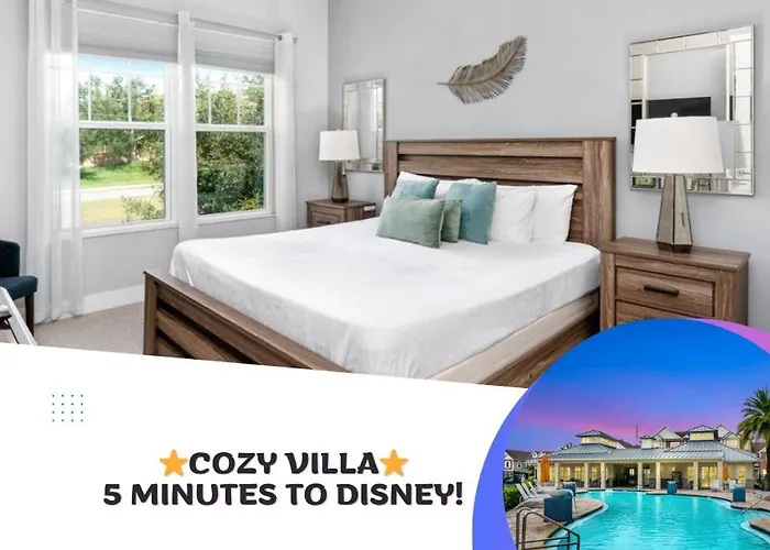 5Min Disney Cozy Villa, Bbq Grill, Smv108 Orlando