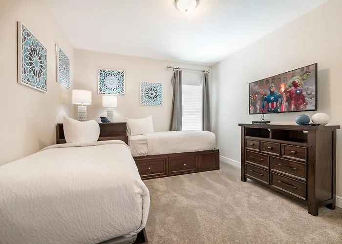 Cozy Home With Private Pool, Air Hockey Table Near Disney With Waterpark & Resort Access At Encore Resort - 7702Gr