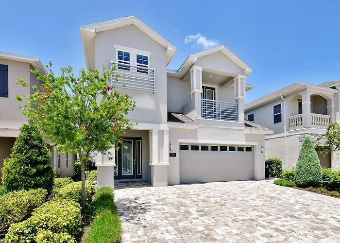Modern Home Near Disney With Private Pool And Waterpark & Resort Access At Encore Resorts Reunion - 393Sf
