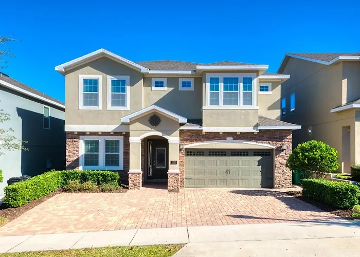 Pet friendly Onip - Immaculate Home With Water Park Access Near Disney By Rentyl - 7645W Orlando